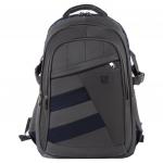 Рюкзак для школы и офиса BRAUBERG "MainStream 2", разм. 45*32*19см, 35 л, ткань, серо-синий, 224446