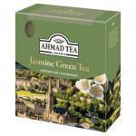 Чай AHMAD "Jasmine Green Tea", зелёный с жасмином, 100 пакетиков по 2г, 475i-08