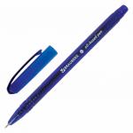 Ручка шариковая масляная BRAUBERG "SoarInk", СИНЯЯ, корпус синий, узел 0,7мм, линия 0,35 мм, 143343