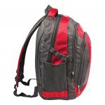 Рюкзак для школы и офиса BRAUBERG "StreetBall 1", разм. 48*34*18см, 30 л, ткань, серо-красный,224451