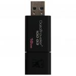 Флеш-диск 16GB KINGSTON DataTraveler 100 G3 USB 3.0, черный, DT100G3/16GB