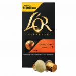 Кофе в алюминиевых капсулах L'OR Espresso Delizioso для кофемашин Nespresso, 10шт*52г, ш/к 72043