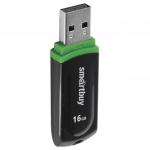 Флеш-диск 16GB SMARTBUY Paean USB 2.0, черный, SB16GBPN-K