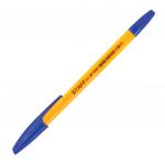 Ручка шариковая STAFF BP-1000, СИНЯЯ, корпус оранжевый, узел 0,7мм, линия 0,35мм, BP148