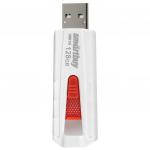 Флеш-диск 128GB SMARTBUY Iron USB 3.0, белый/красный, SB128GBIR-W3