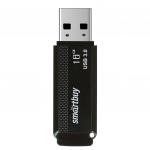Флеш-диск 16GB SMARTBUY Dock USB 3.0, черный, SB16GBDK-K3