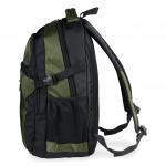Рюкзак для школы и офиса BRAUBERG "StreetRacer 2", разм. 48*34*18см, 30 л,ткань,черно-зеленый,224450