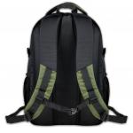 Рюкзак для школы и офиса BRAUBERG "StreetRacer 2", разм. 48*34*18см, 30 л,ткань,черно-зеленый,224450