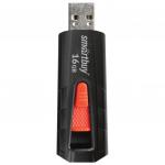 Флеш-диск 16GB SMARTBUY Iron USB 3.0, черный/красный, SB16GBIR-K3