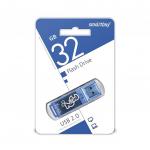 Флеш-диск 32GB SMARTBUY Glossy USB 2.0, синий, SB32GBGS-B