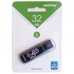 Флеш-диск 32GB SMARTBUY Glossy USB 3.0, тёмно-серый, SB32GBGS-DG