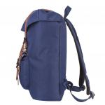 Рюкзак BRAUBERG молодежный с отд. для ноутбука, Кантри, синий, 41х28х14 см, 227083