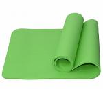 Коврик для йоги и фитнеса Atemi, AYM05GN, NBR, 183x61x1,0 см, зелёный