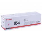 Картридж лазерный CANON (054M) для i-SENSYS LBP621Cw/MF641Cw/645Cx и др, пурпур, рес.1200стр,ориг