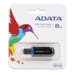 Флеш-диск 8GB A-DATA Classic C906 USB 2.0, черный, AC906-8G-RBK