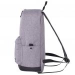 Рюкзак BRAUBERG универсальный, сити-формат, Grey Melange, с защитой от влаги, 43х30х17 см, 228842
