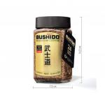 Кофе растворимый BUSHIDO "Katana Gold 24 Karat", сублим., 100 г, 100% арабика, стекл.банка, ш/к10486