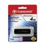Флеш-диск 4GB TRANSCEND JetFlash 350 USB 2.0, черный, TS4GJF350
