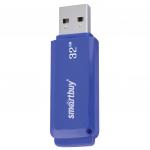 Флеш-диск 32GB SMARTBUY Dock USB 2.0, синий, SB32GBDK-B
