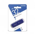 Флеш-диск 32GB SMARTBUY Dock USB 2.0, синий, SB32GBDK-B