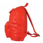 Рюкзак BRAUBERG молодежный, сити-формат, Селебрити, искуств. кожа, красный,  41х32х14 см, 227099