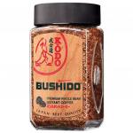 Кофе молотый в растворимом BUSHIDO "Kodo", сублим., 95 г, 100% арабика, стеклянная банка, ш/к 40176