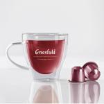 Чай в капсулах GREENFIELD "Raspberry Cream", травяной, гибискус/малина, 10 шт*2,5г, ш/к 13652