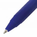 Ручка шариковая масляная автомат. BRAUBERG "Delta", СИНЯЯ, soft-touch, 0,7мм, линия 0,5 мм, 143339