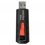 Флеш-диск 64GB SMARTBUY Iron USB 3.0, черный/красный, SB64GBIR-B3