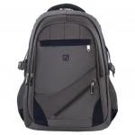 Рюкзак для школы и офиса BRAUBERG "MainStream 1", разм. 45*32*19см, 35 л, ткань, серо-синий, 224445