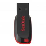 Флеш-диск 16GB SANDISK Cruzer Blade USB 2.0, черный, SDCZ50-016G-B35