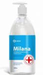 *Жидкое мыло "Milana антибактериальное" с дозатором (флакон 1000 мл)