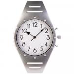 Lefard 220-444 часы настенные кварцевые "watch" цвет:серебро 41*26,5 см циферблат 20,5 см (кор=6шт.)