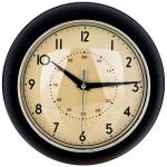 Lefard 220-440 часы настенные кварцевые "lovely home" диаметр 23 см цвет:черный (кор=6шт.)