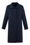 Пальто женское Аврора темно-синяя кашемир ВО 0078
