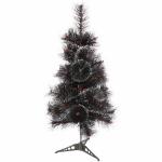 Ёлка "Звездная пыль"  60 см, леска темный иней (30 веток)