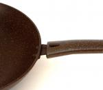 Сковорода - ВОК 26 см съемная ручка крышка Браун