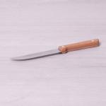 Нож универсальный из нержавеющей стали с деревянной ручкой (лезвие 12.5см, рукоятка 10.5см) Kamille 5318