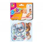 VT3208-03 Мягкие магнитные Baby puzzle Лесные жители