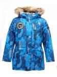 Зимняя куртка для мальчика M222 СИНИЙ