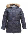 Зимняя куртка для мальчика M593 КОМУФЛЯЖ, СЕРЫЙ