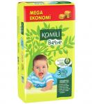 Подгузники KOMILI Bebe MIDI/3/Миди 4-9 кг