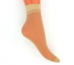 Женские капроновые носки Fashion Socks N8 бежевые