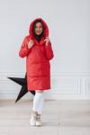 Пальто женское демисезонное 21910/б (красный)