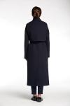 *Пальто женское демисезонное 20115 (темно-синий)