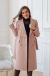 Пальто женское демисезонное 22510 (розовый)