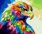 Перья орла во всех цветах радуги