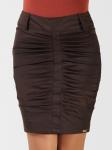 2056-1 юбка коричневая