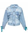 Куртка джинсовая H.T.W. 6802 синий