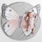 *Детский коврик для игр и сна "Бабочка"